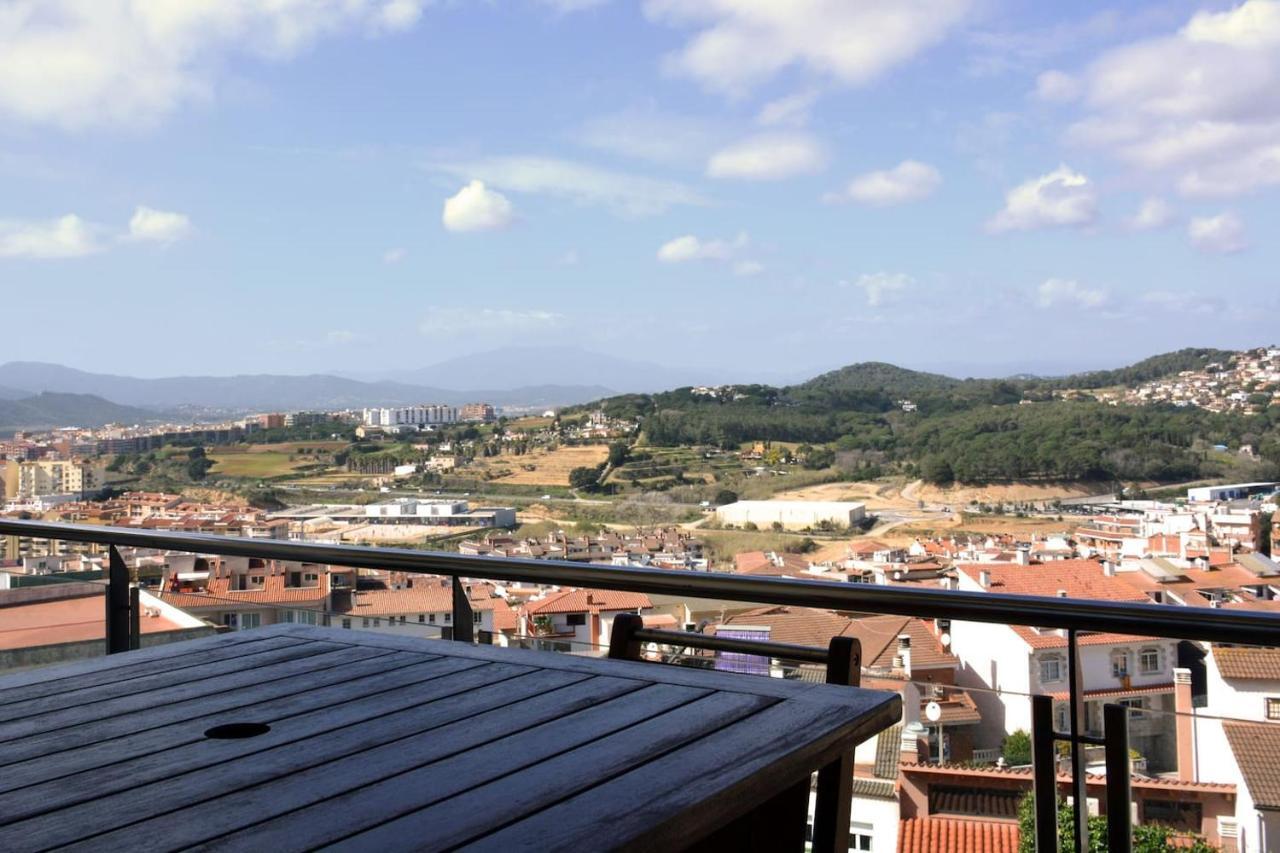 Apartamento En Blanes Con Piscina Y Parking Lägenhet Exteriör bild
