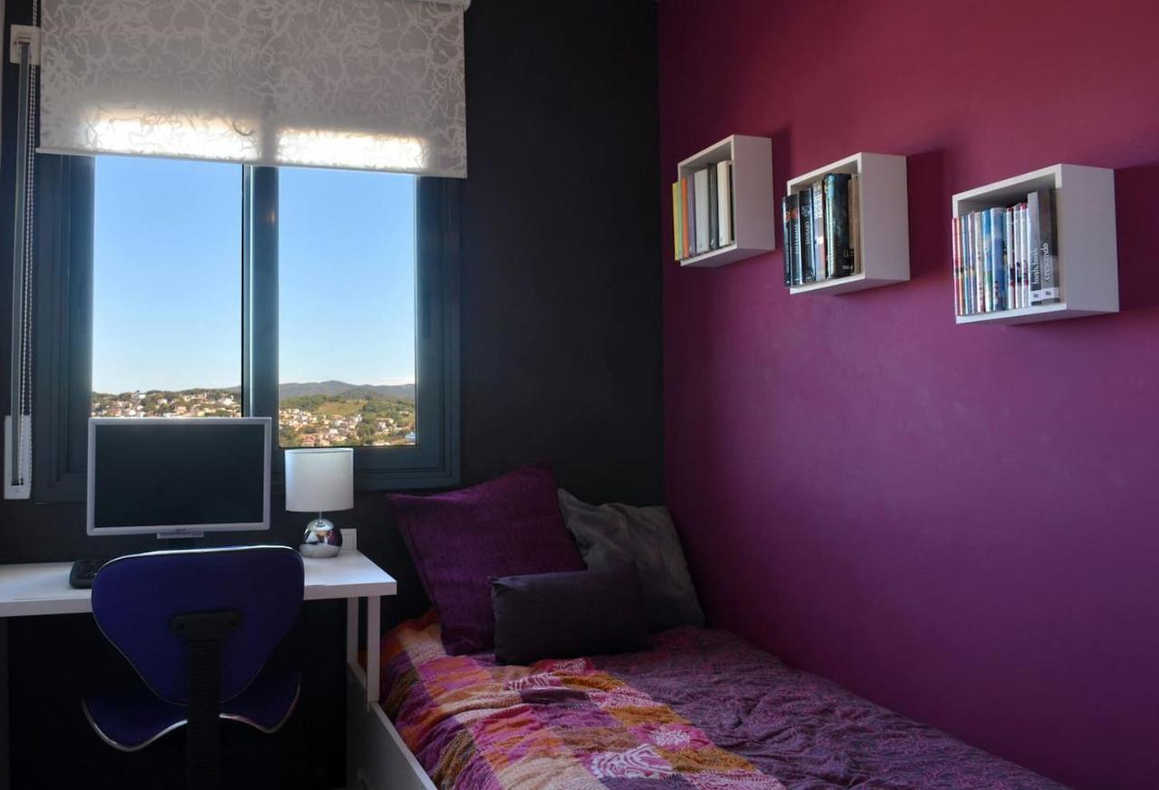 Apartamento En Blanes Con Piscina Y Parking Lägenhet Exteriör bild