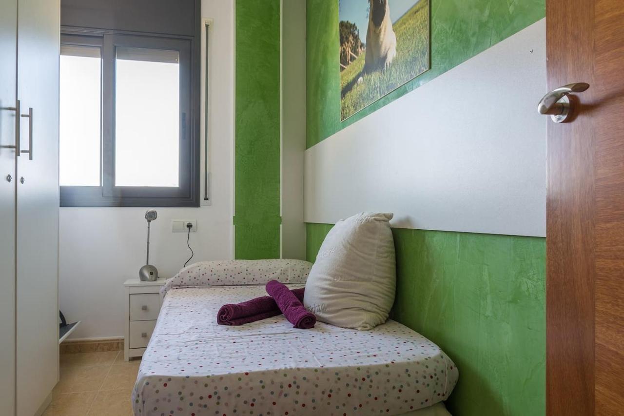 Apartamento En Blanes Con Piscina Y Parking Lägenhet Exteriör bild
