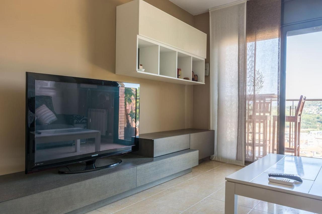 Apartamento En Blanes Con Piscina Y Parking Lägenhet Exteriör bild